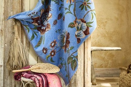 Serviette de plage bleue